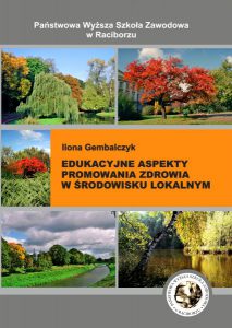 Book Cover: Ilona Gembalczyk - Edukacyjne aspekty promowania zdrowia  w środowisku lokalnym