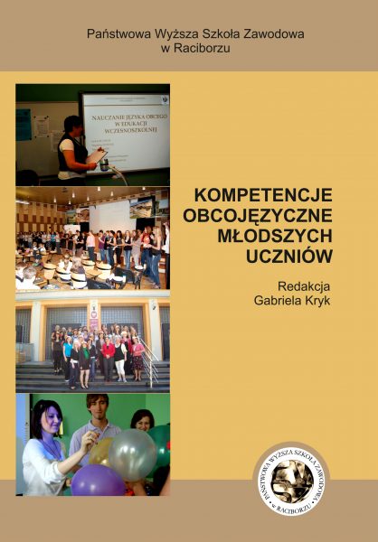 Book Cover: Gabriela Kryk - Kompetencje obcojęzyczne młodszych uczniów