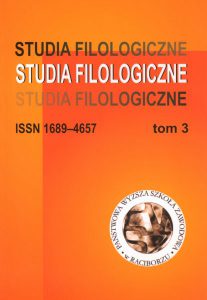 Book Cover: Mieczysław Balowski - Studia filologiczne
