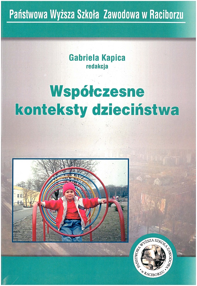 Book Cover: Red. nauk. Gabriela Kapica - Współczesne konteksty dzieciństwa