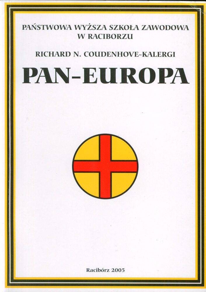 Book Cover: Richard N. Coudenhove-Kalergi - Pan-Europa
