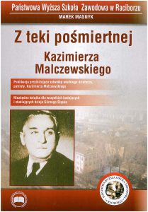 Book Cover: Marek Masnyk - Z teki pośmiertnej Kazimierza Malczewskiego